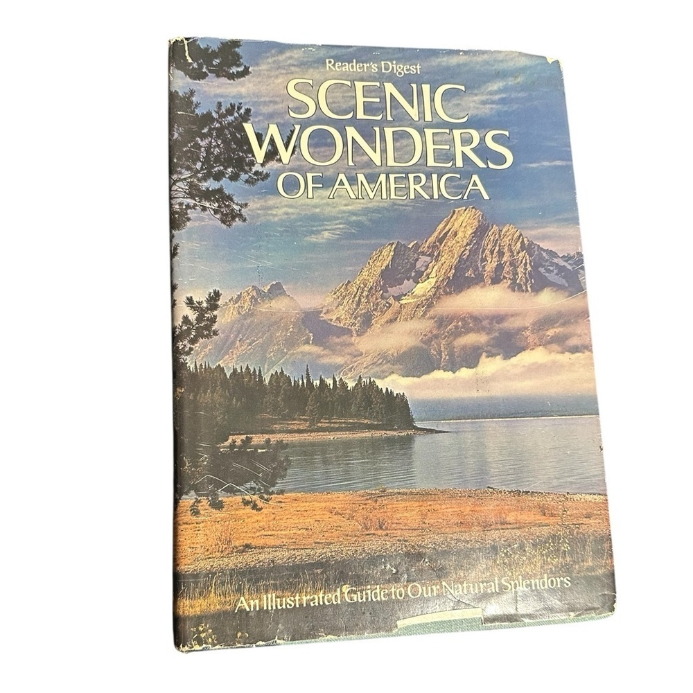 Readers Digest 1973 Scenic Wonders of America Coffee Table Book Illustrated